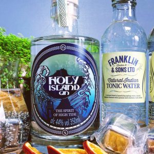 Hibiscus Gin Sour Cocktail Recipe with Holy Island Gin