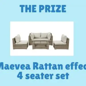 Win a Rattan Outdoor Sofa Set